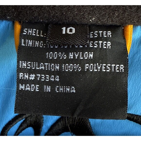 Vintage Marker Gore-Tex Women’s Size 10 Blue Snowboarding Hoodie Jacket - Picture 9 of 11